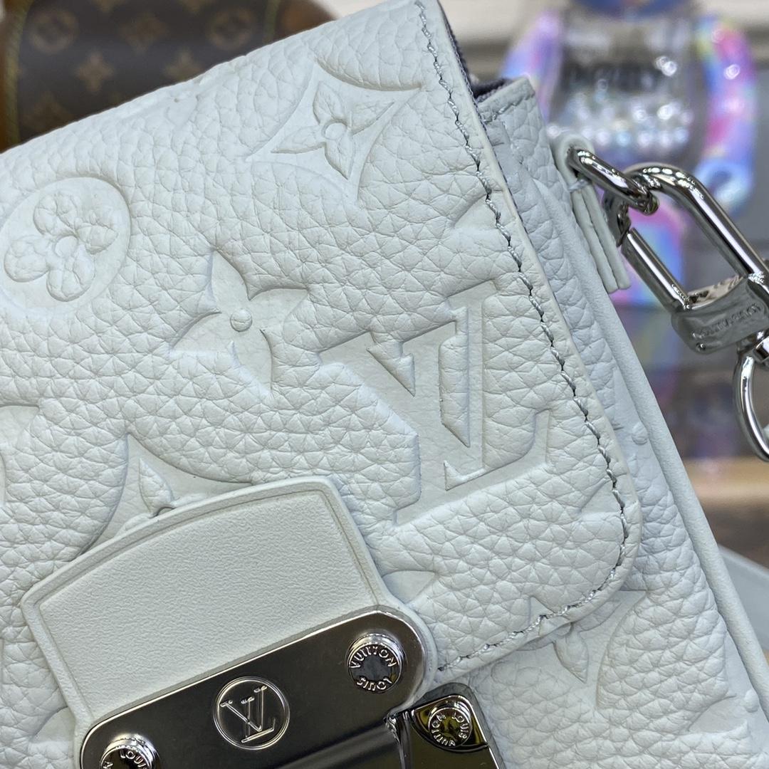 Vertikale tragbare Louis Vuitton S-Lock-Geldbörse (12 x 19 x 7 cm) M82568 - EUR FASHION