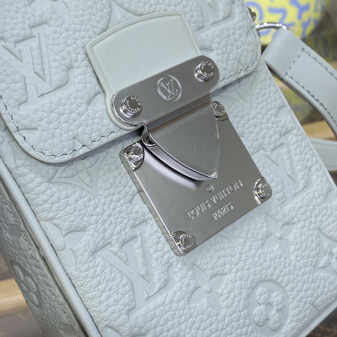 Vertikale tragbare Louis Vuitton S-Lock-Geldbörse (12 x 19 x 7 cm) M82568 - EUR FASHION