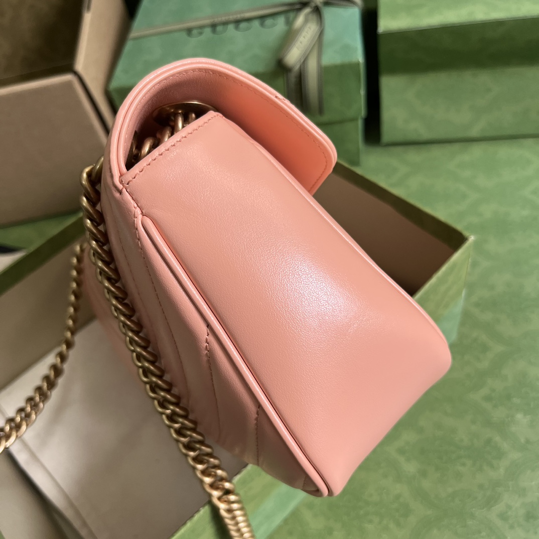 Gucci GG Marmont Kleine Umhängetasche (26*15*7cm) - EUR FASHION