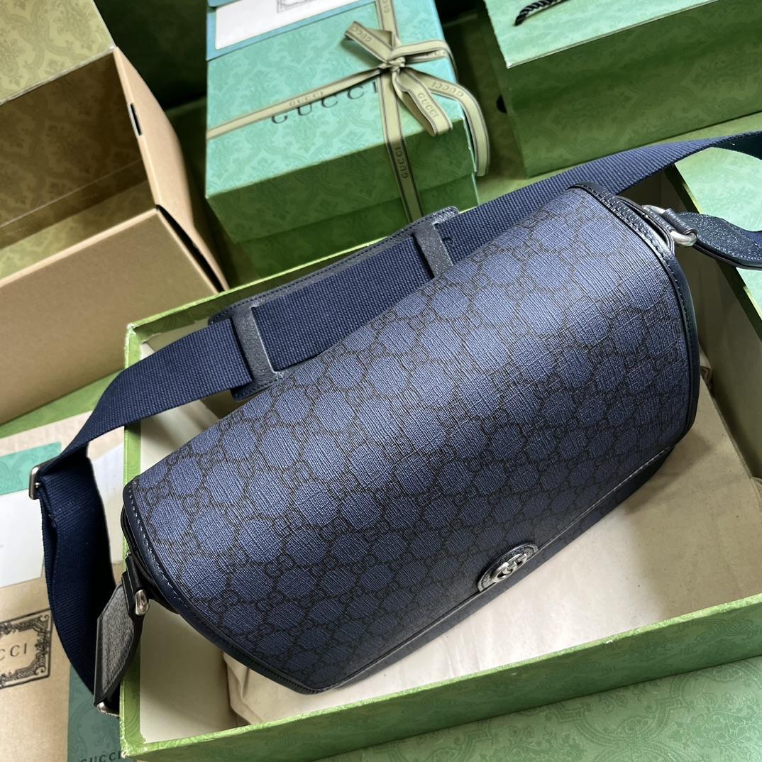 Gucci Ophidia mittelgroße Umhängetasche (28 x 22 x 8 cm) - EUR FASHION