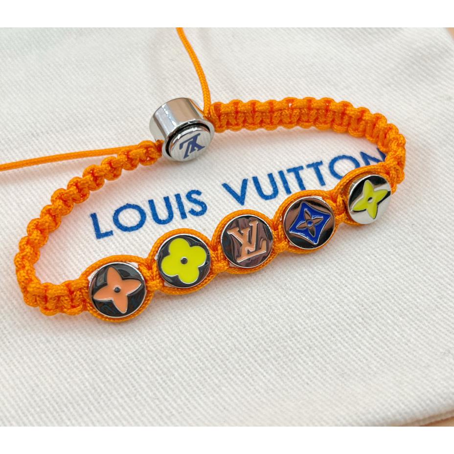 Louis Vuitton-Monogrammfarben geflochtenes Armband M1087A - EUR FASHION