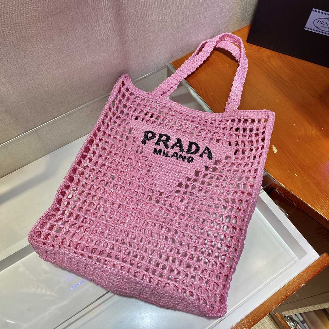 Prada Häkel-Einkaufstasche - EUR FASHION