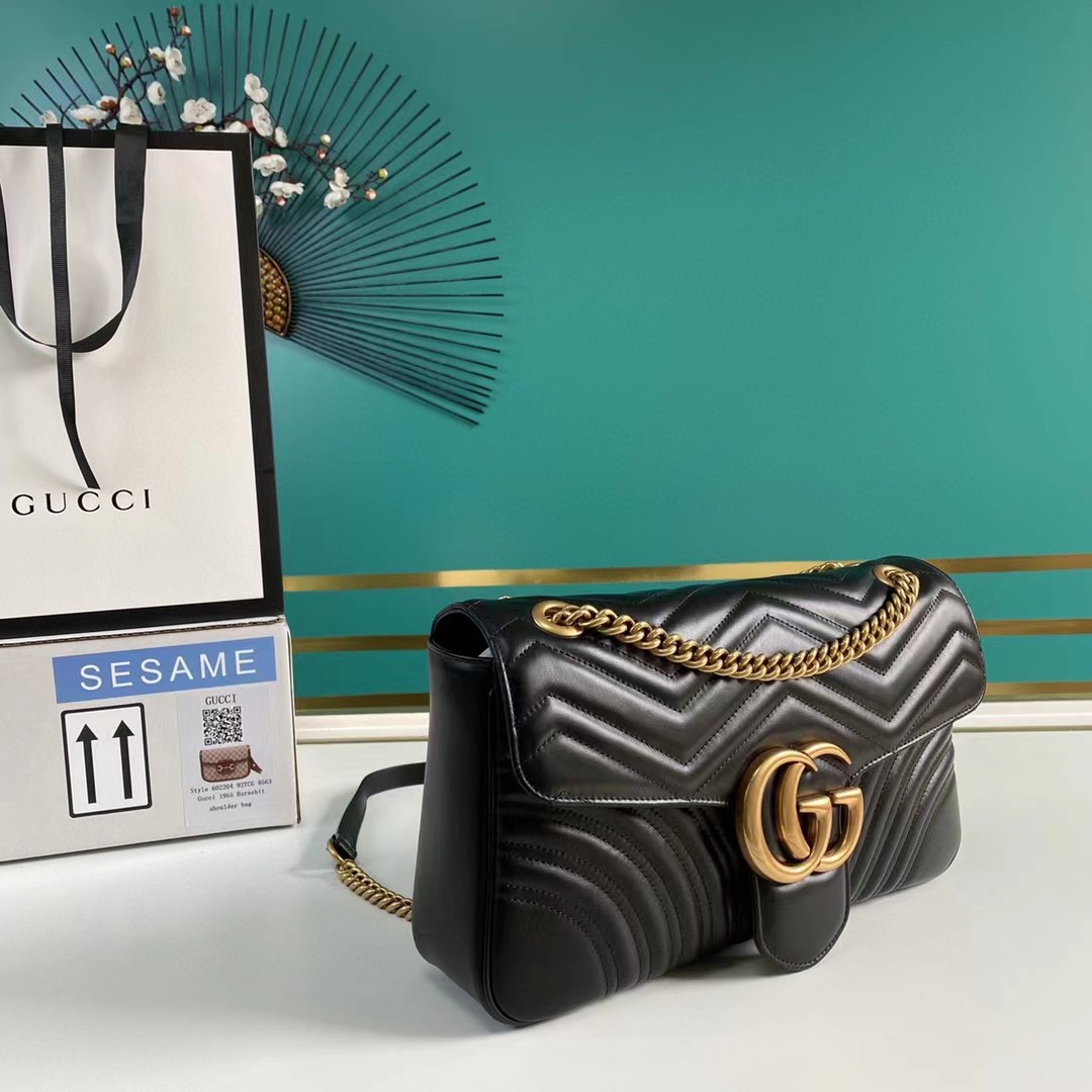 Gucci GG Marmont Mittelgroße Umhängetasche (31-19-7CM) - EUR FASHION