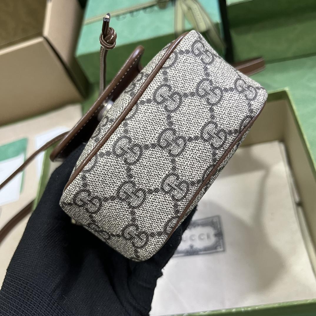 Gucci GG Mini-Beuteltasche mit ineinandergreifendem G - EUR FASHION