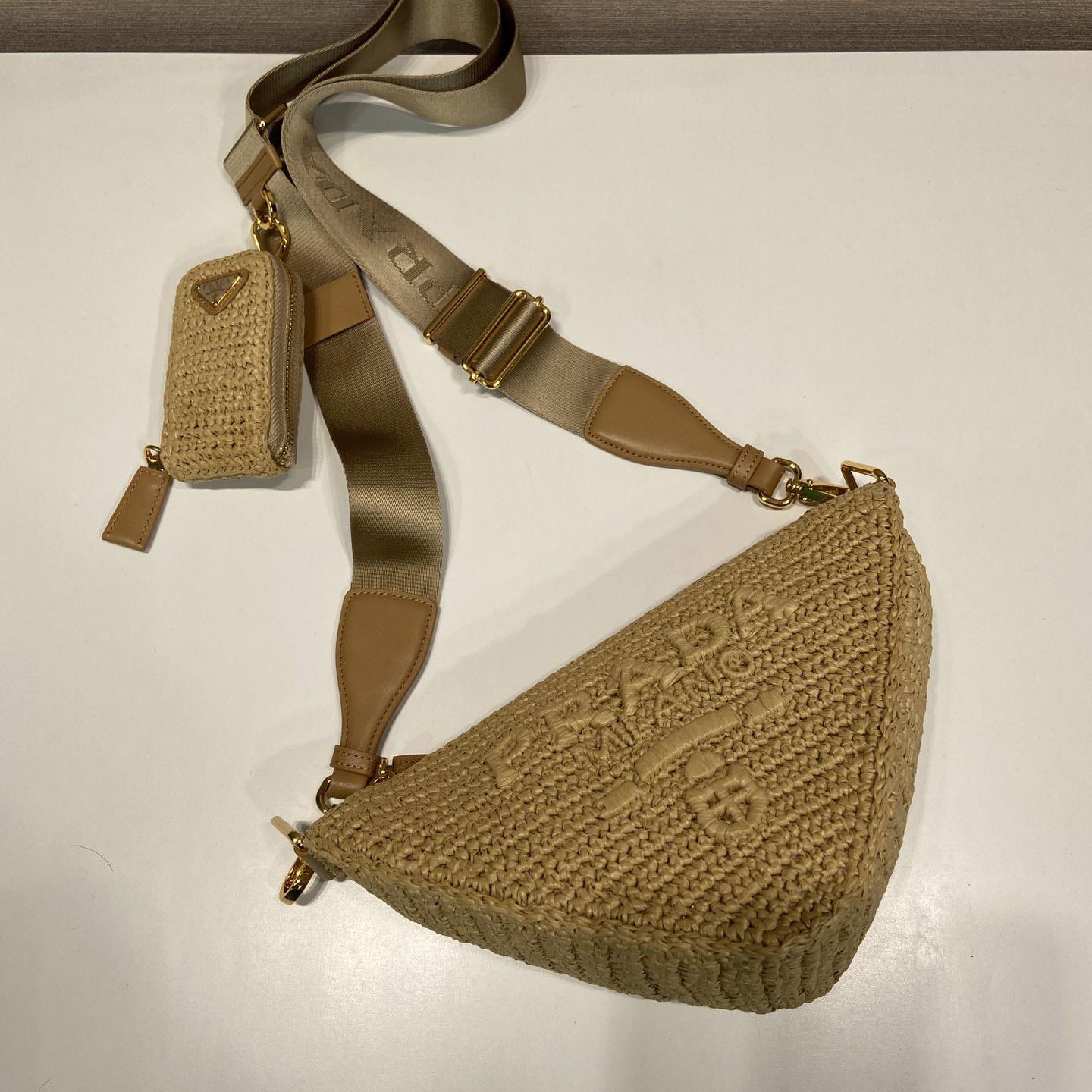 Prada Dreieckige Häkel-Umhängetasche - EUR FASHION