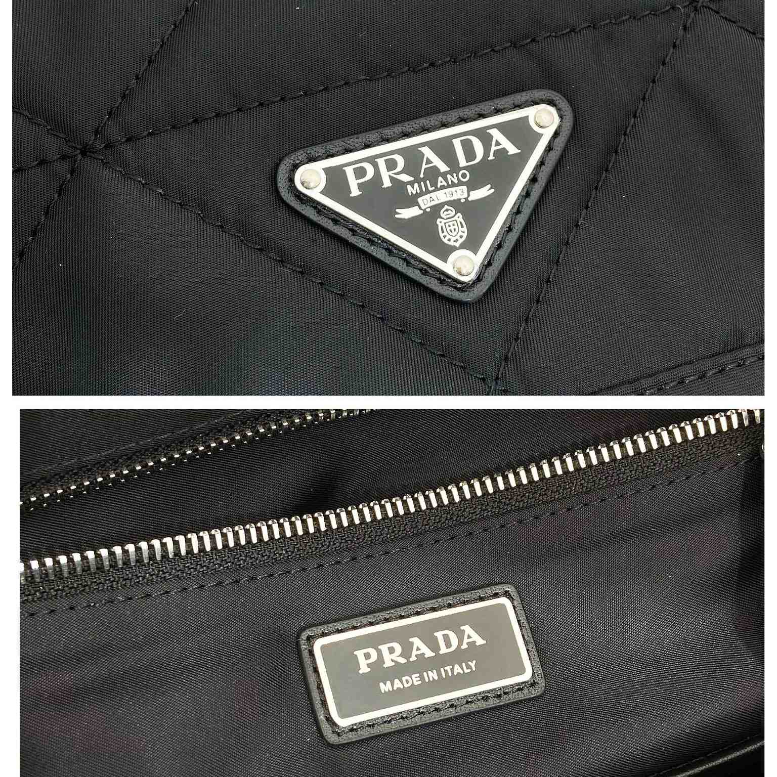 Prada Re-Nylon-Rucksack mit Steppnähten - EUR FASHION