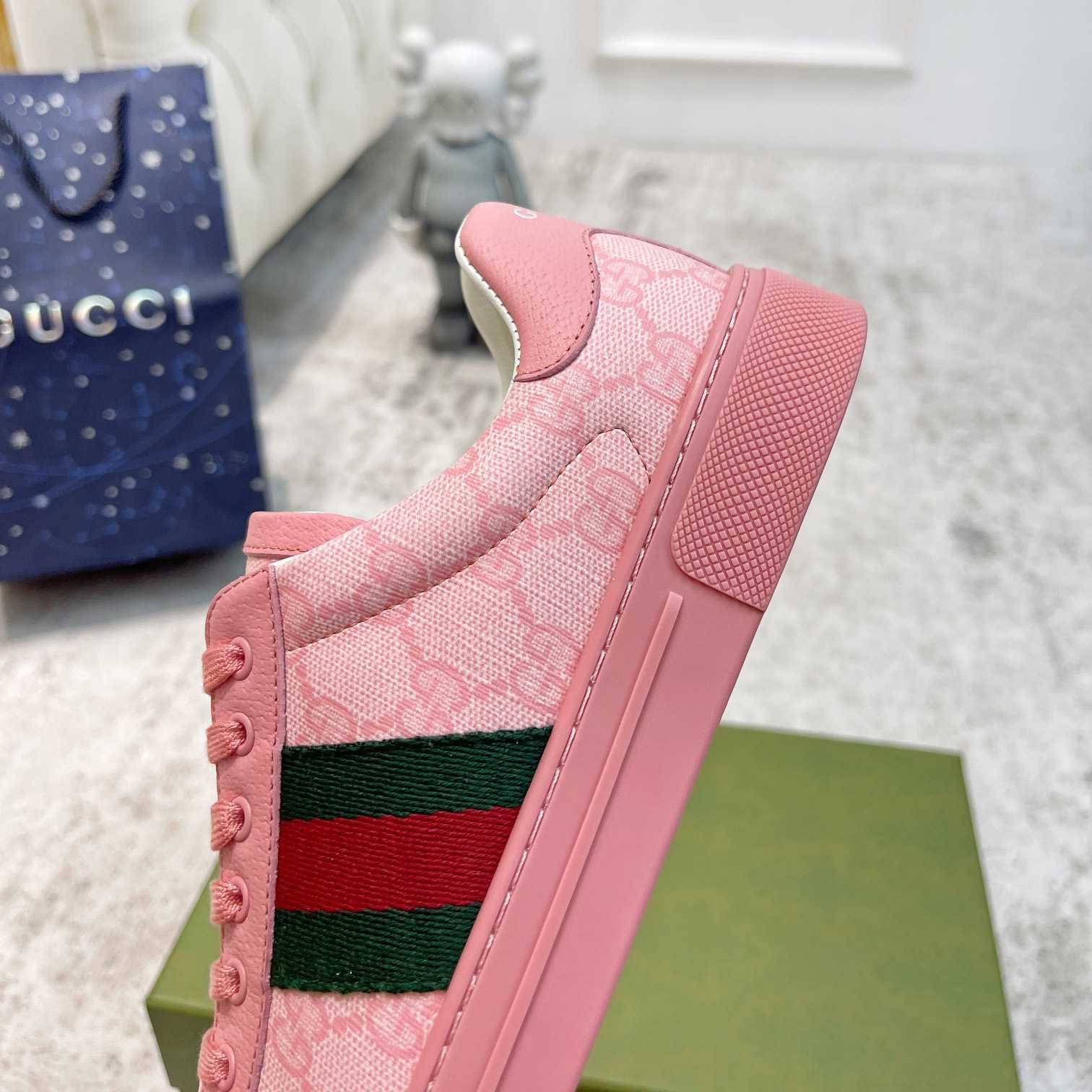 Gucci Ace Sneaker mit Web - EUR FASHION