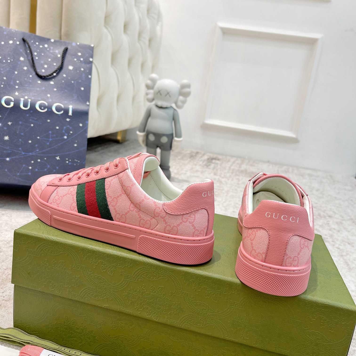 Gucci Ace Sneaker mit Web - EUR FASHION