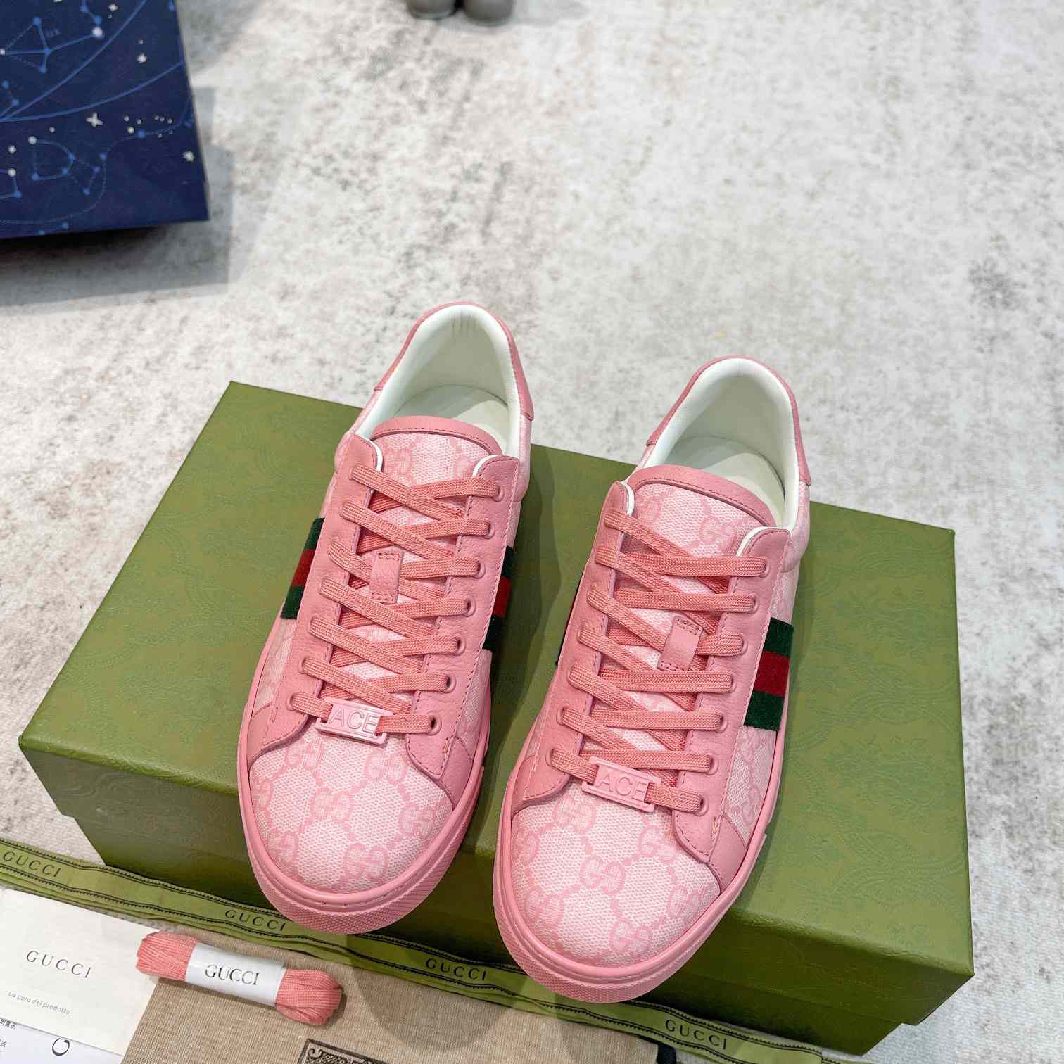 Gucci Ace Sneaker mit Web - EUR FASHION