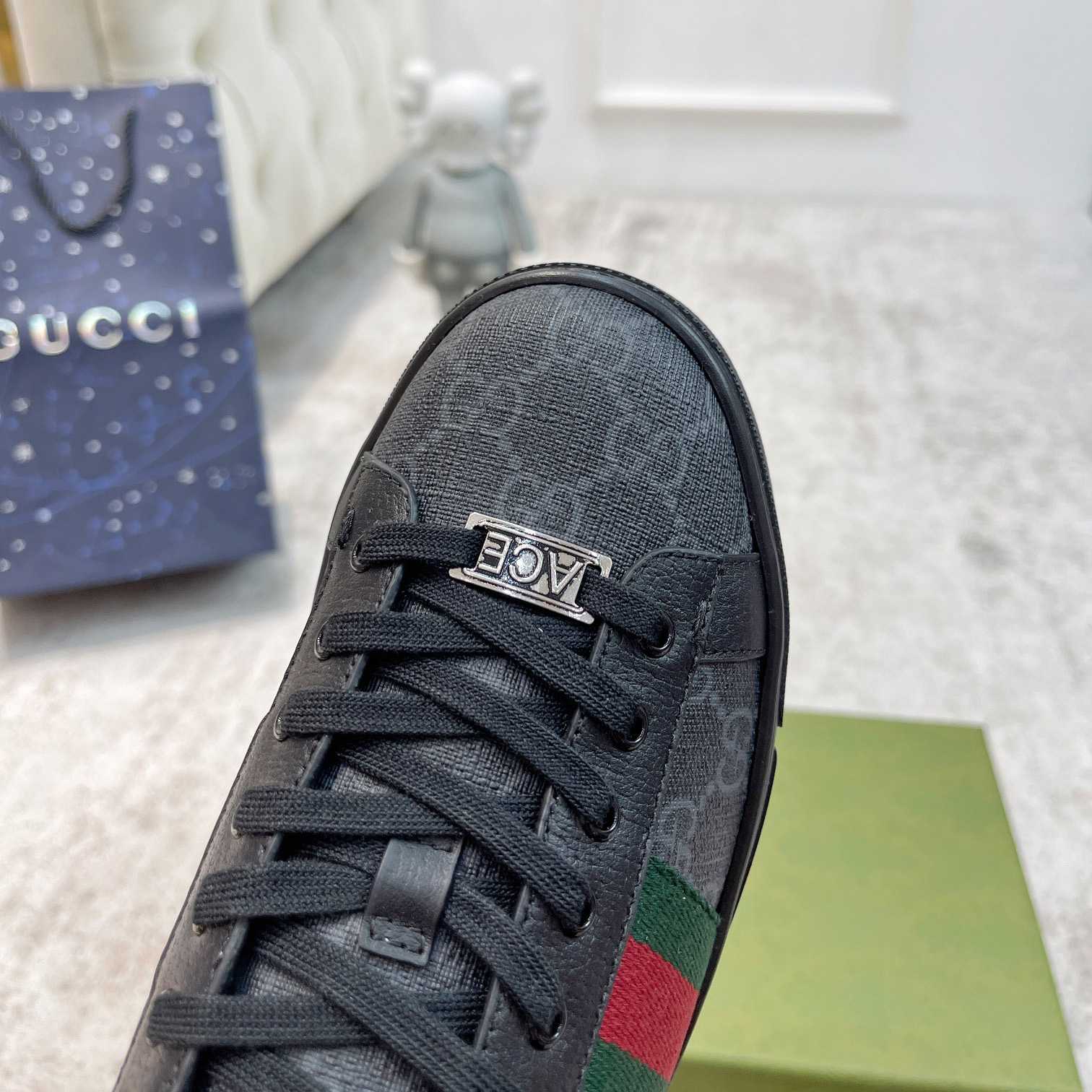 Gucci Ace Sneaker mit Web - EUR FASHION