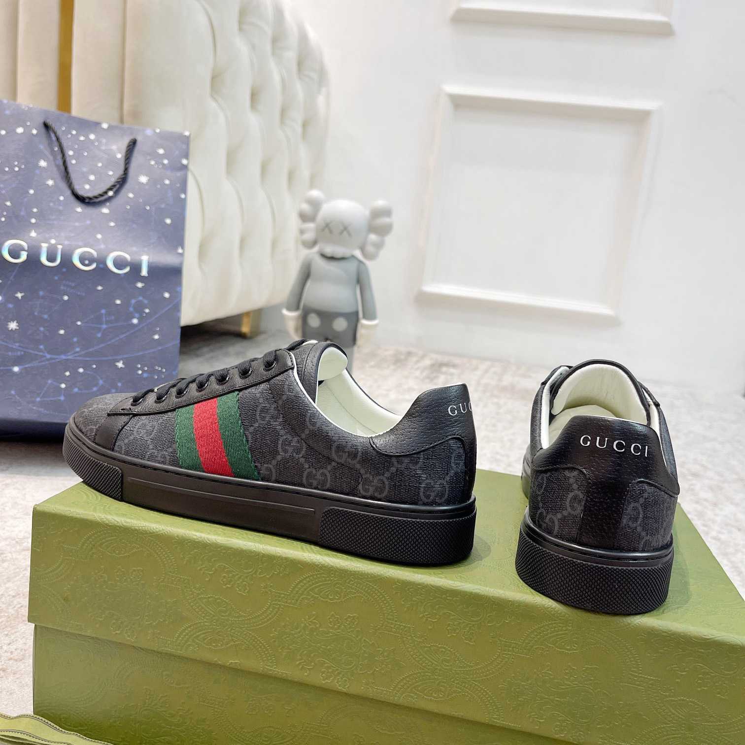 Gucci Ace Sneaker mit Web - EUR FASHION