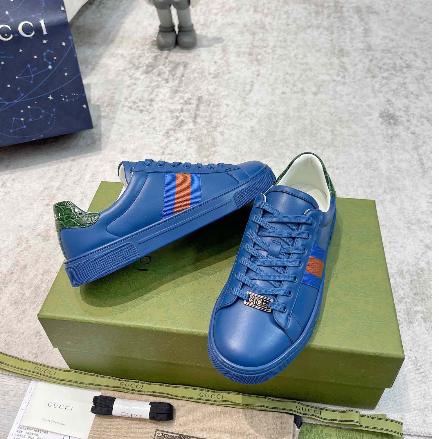 Gucci Ace Sneaker mit Web - EUR FASHION