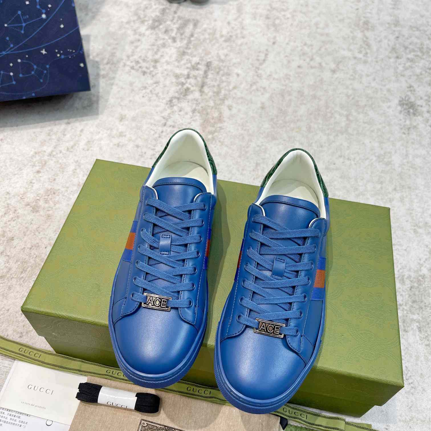 Gucci Ace Sneaker mit Web - EUR FASHION