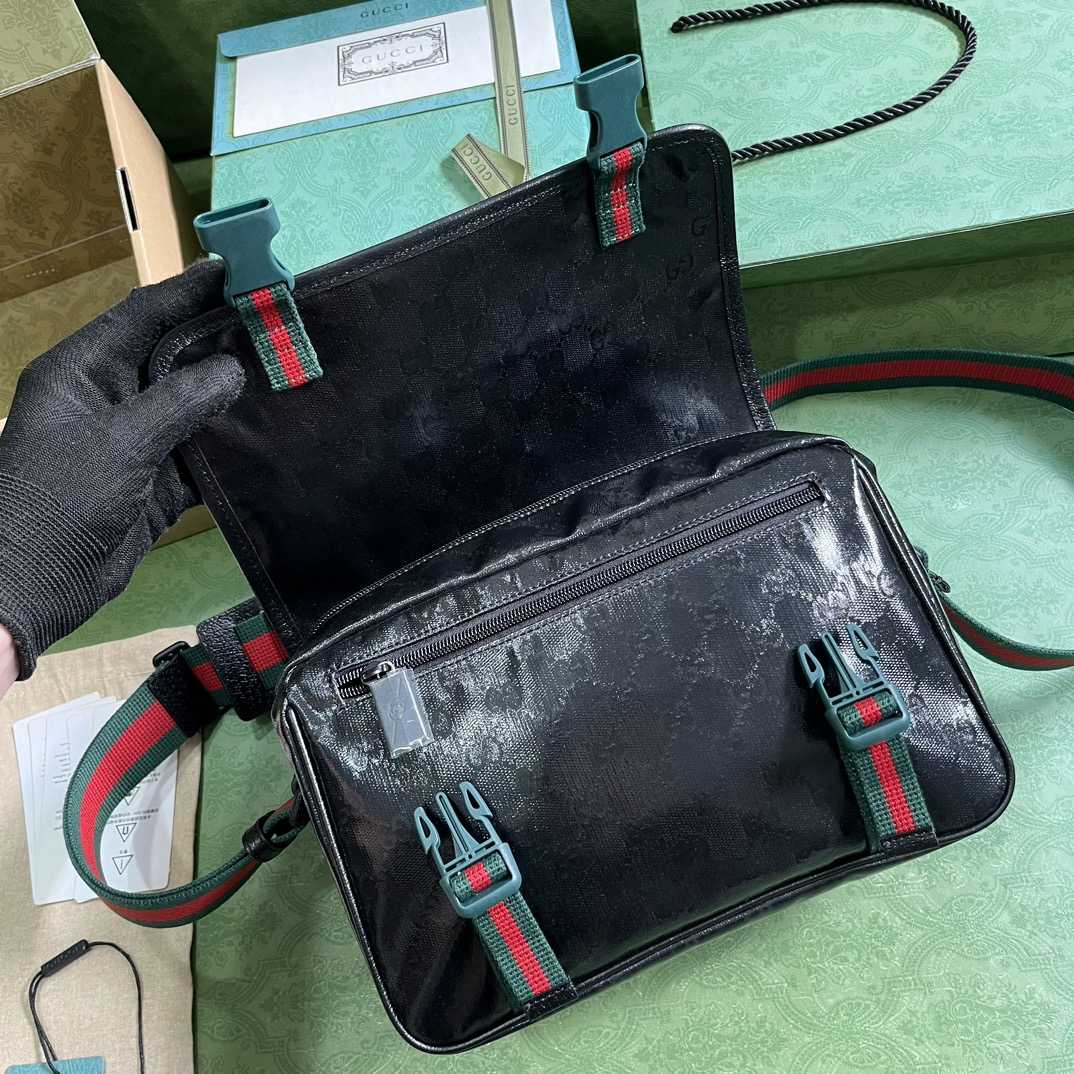 Gucci Messenger-Tasche mit GG-Kristallen (27 x 20 x 10 cm) - EUR FASHION