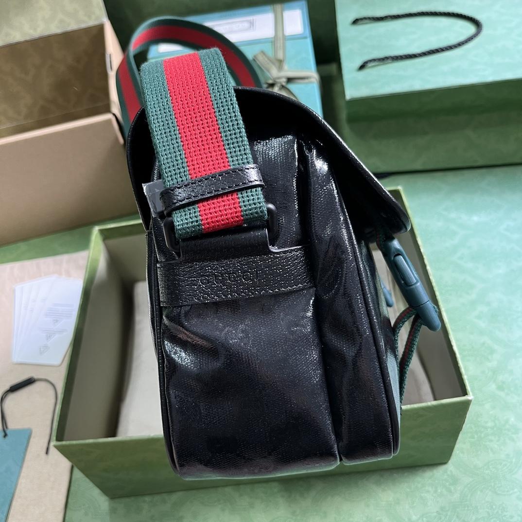 Gucci Messenger-Tasche mit GG-Kristallen (27 x 20 x 10 cm) - EUR FASHION