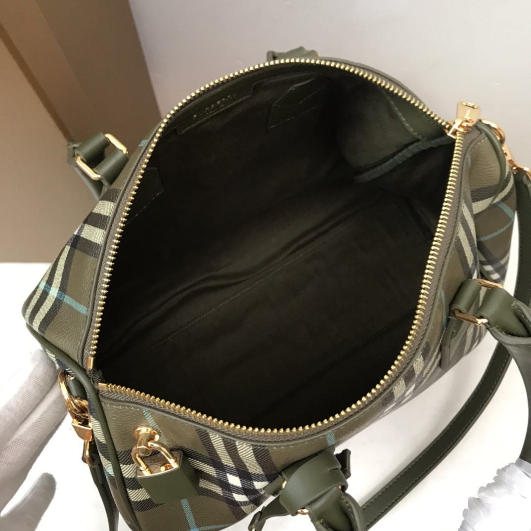 Burberry Check Medium Bowling-Tasche - EUR FASHION
