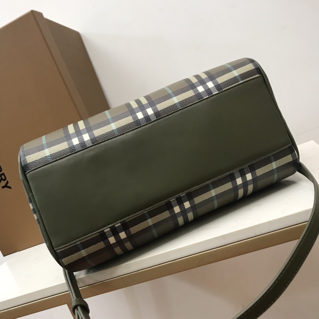 Burberry Check Medium Bowling-Tasche - EUR FASHION