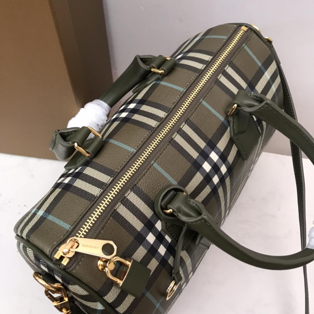 Burberry Check Medium Bowling-Tasche - EUR FASHION