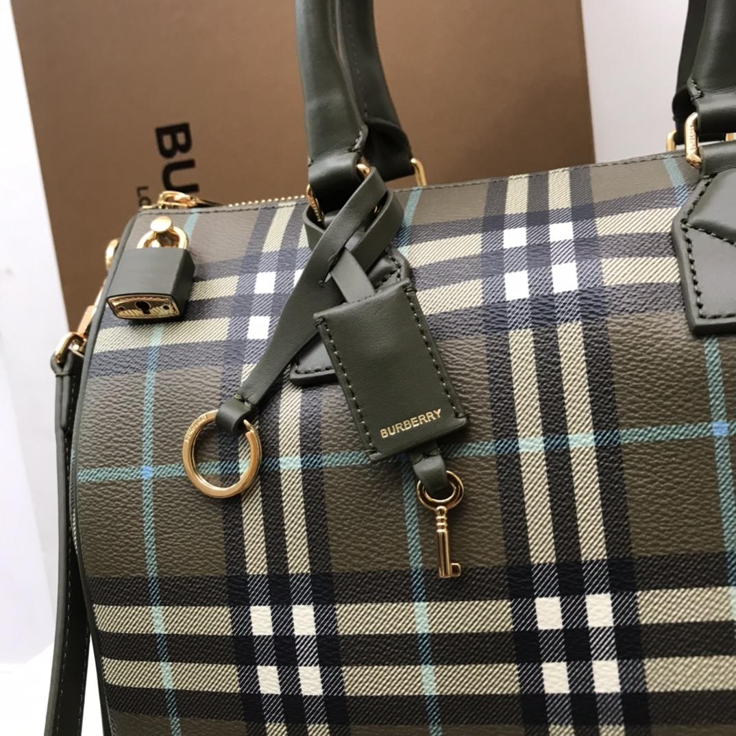 Burberry Check Medium Bowling-Tasche - EUR FASHION