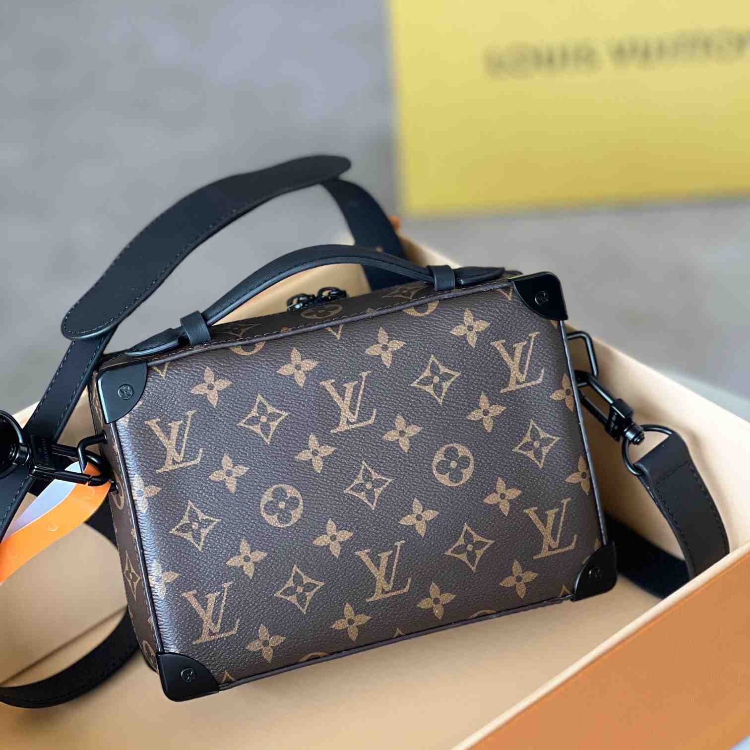 Weicher Koffer mit Louis Vuitton-Griff (21,5 x 15 x 7 cm) M45935 - EUR FASHION