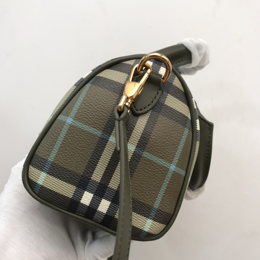 Burberry Check Mini-Bowling-Tasche - EUR FASHION