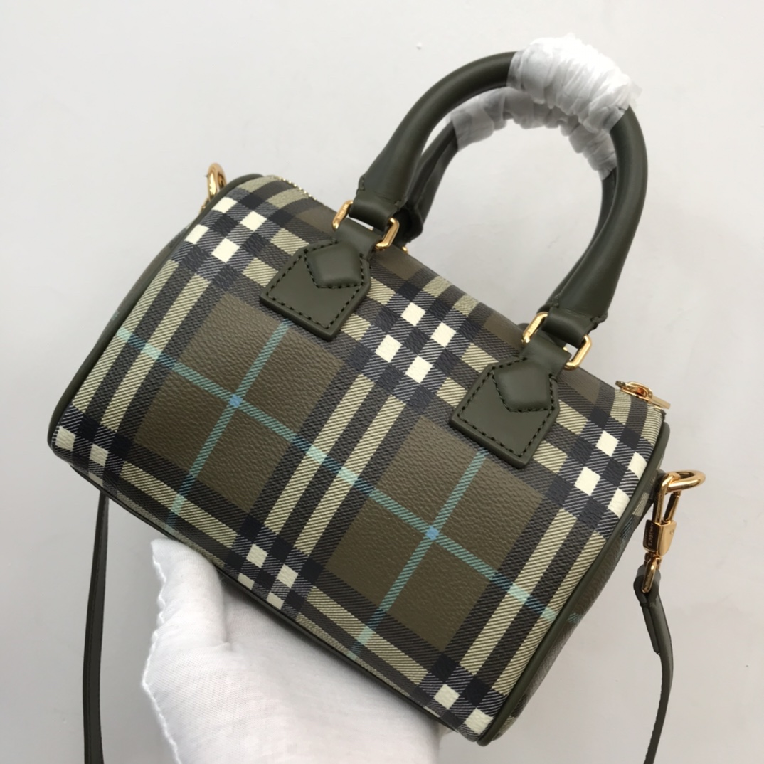 Burberry Check Mini-Bowling-Tasche - EUR FASHION