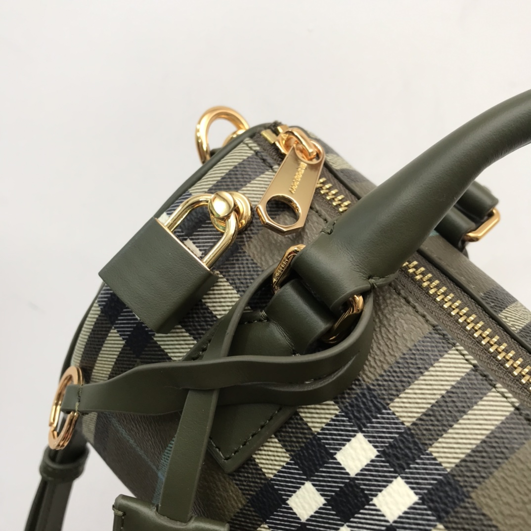 Burberry Check Mini-Bowling-Tasche - EUR FASHION