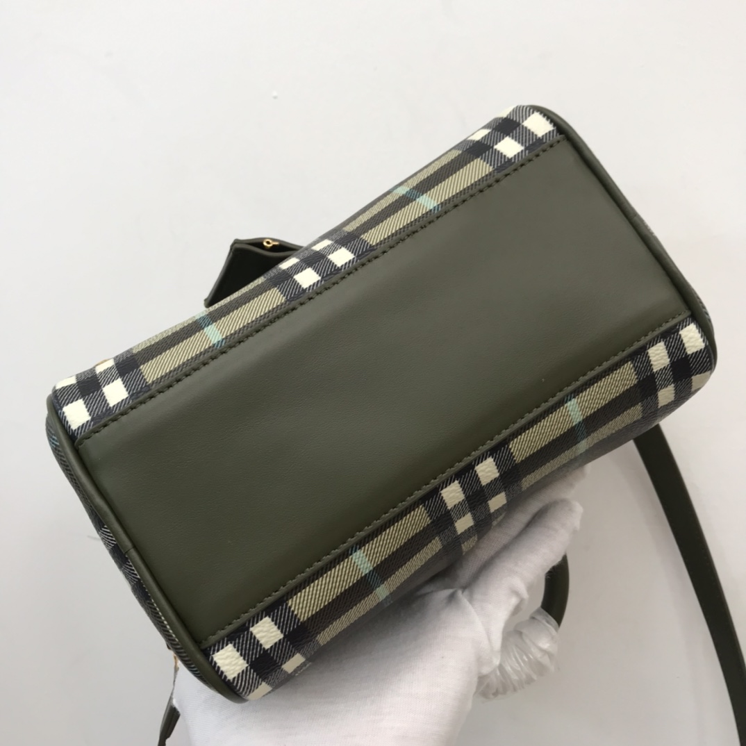 Burberry Check Mini-Bowling-Tasche - EUR FASHION