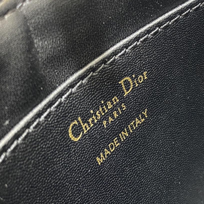 Dior Caro Colle Noire Clutch mit Kette - EUR FASHION