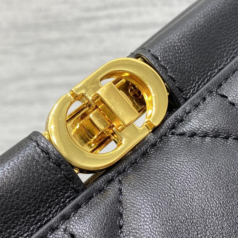 Dior Caro Colle Noire Clutch mit Kette - EUR FASHION