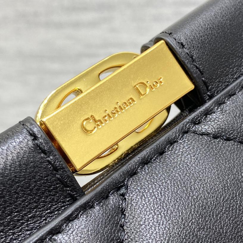 Dior Caro Colle Noire Clutch mit Kette - EUR FASHION