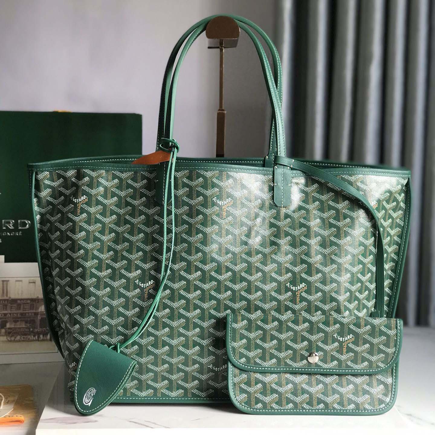 Goyard Saint Louis Tote PM Grün (34-28-15cm) - EUR FASHION