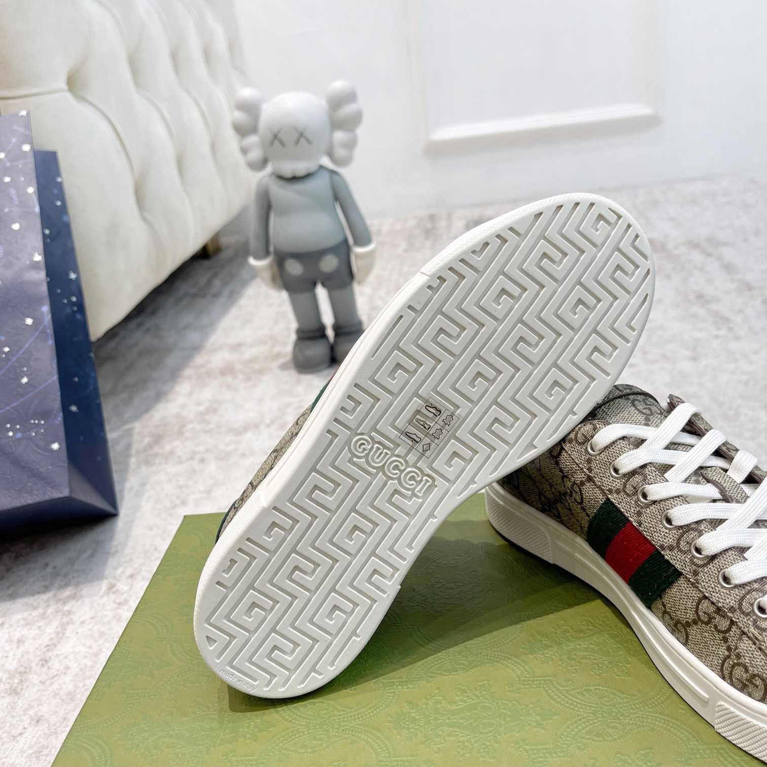 Gucci Ace Sneaker mit Web - EUR FASHION