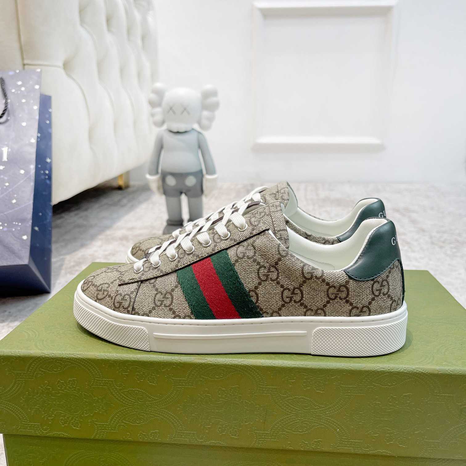 Gucci Ace Sneaker mit Web - EUR FASHION