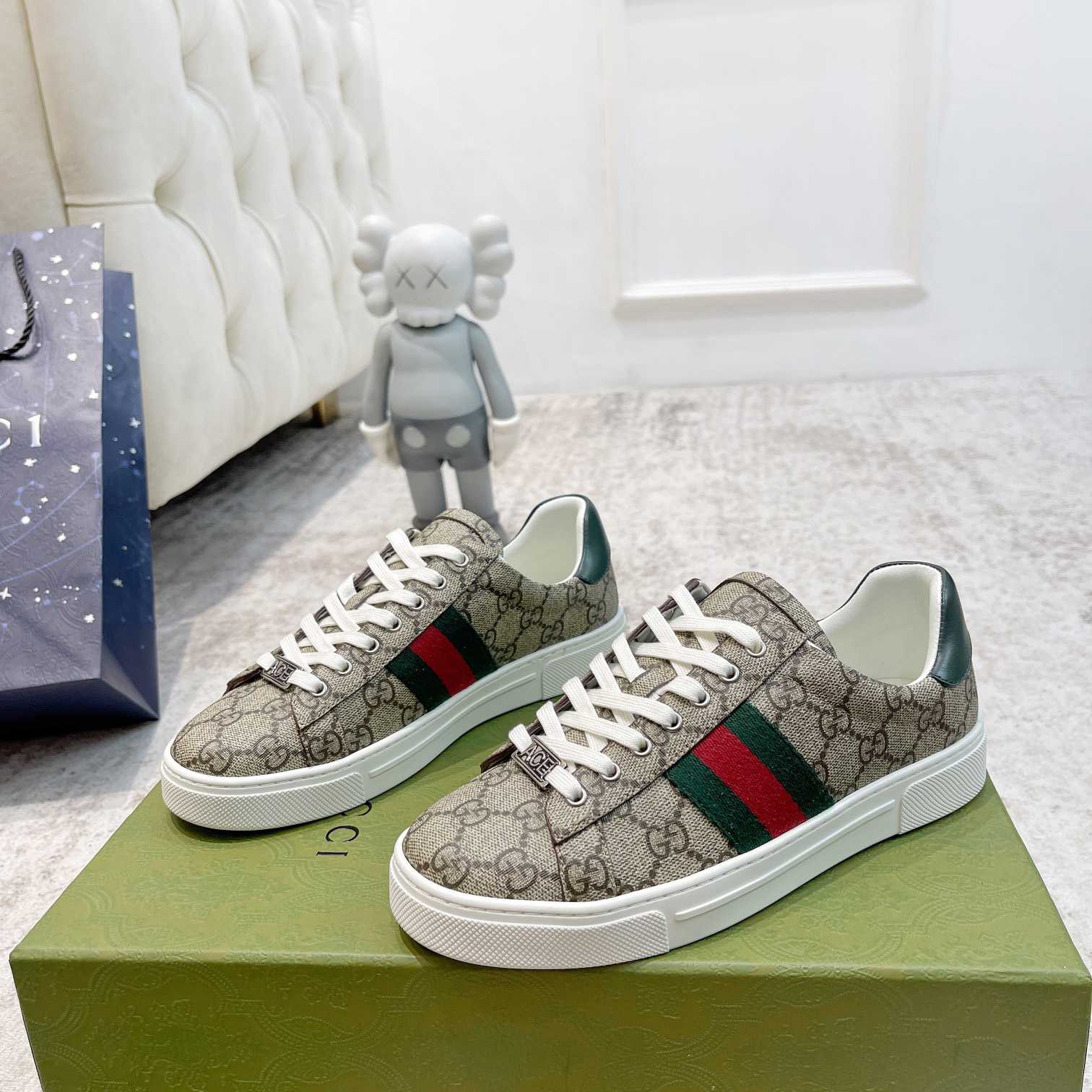 Gucci Ace Sneaker mit Web - EUR FASHION