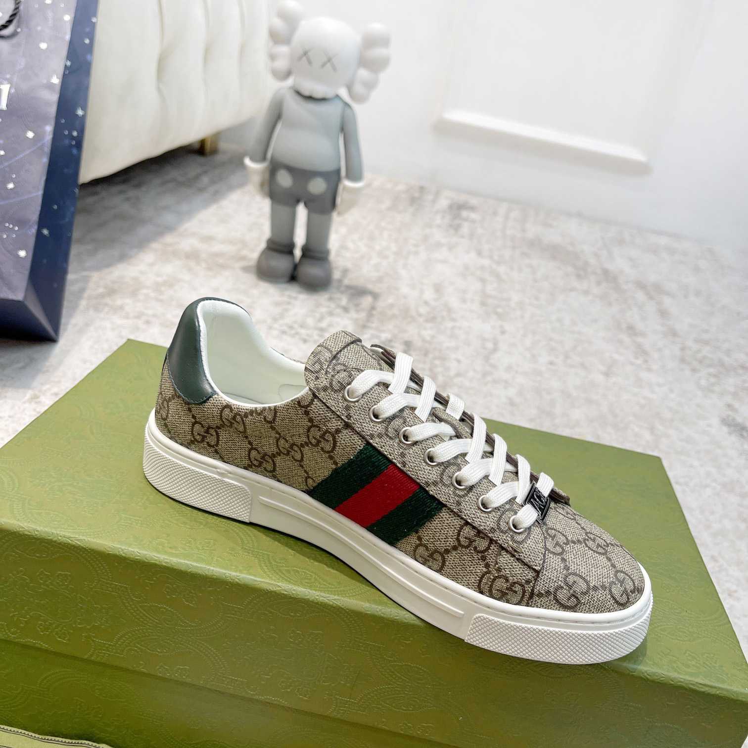 Gucci Ace Sneaker mit Web - EUR FASHION