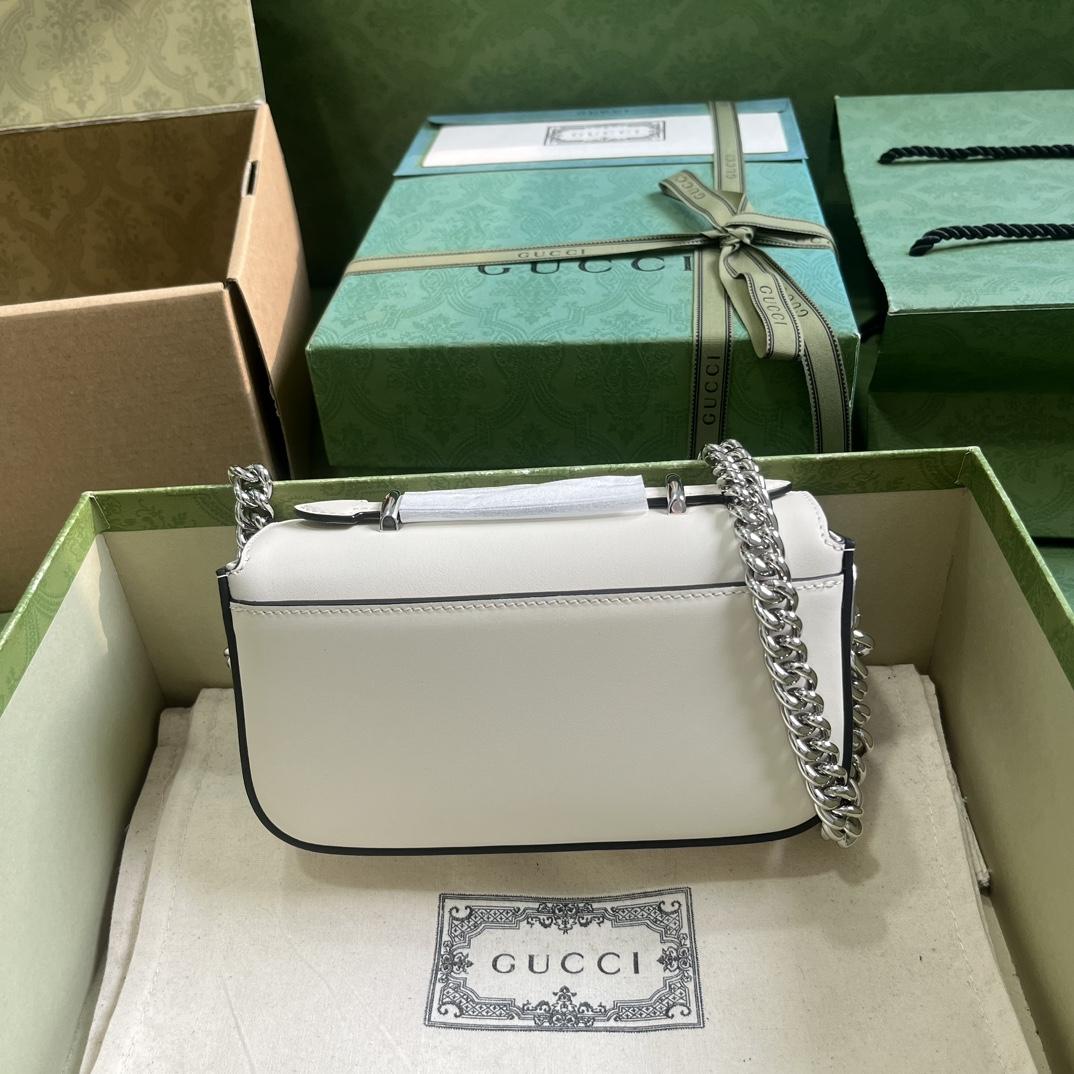 Gucci Petite GG Super Mini-Tasche (10 x 18,5 x 4 cm) - EUR FASHION