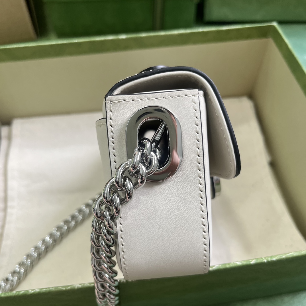Gucci Petite GG Super Mini-Tasche (10 x 18,5 x 4 cm) - EUR FASHION