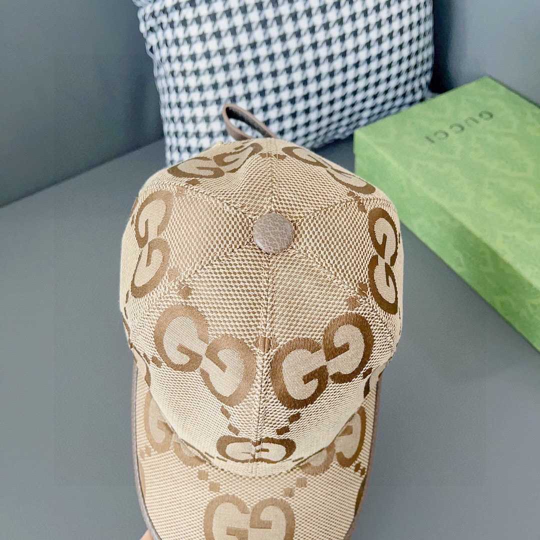 Gucci Jumbo GG Canvas Baseballmütze - EUR FASHION