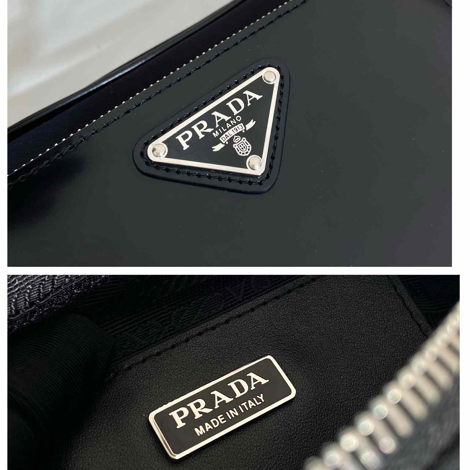 Prada Umhängetasche aus Re-Nylon und gebürstetem Leder - EUR FASHION