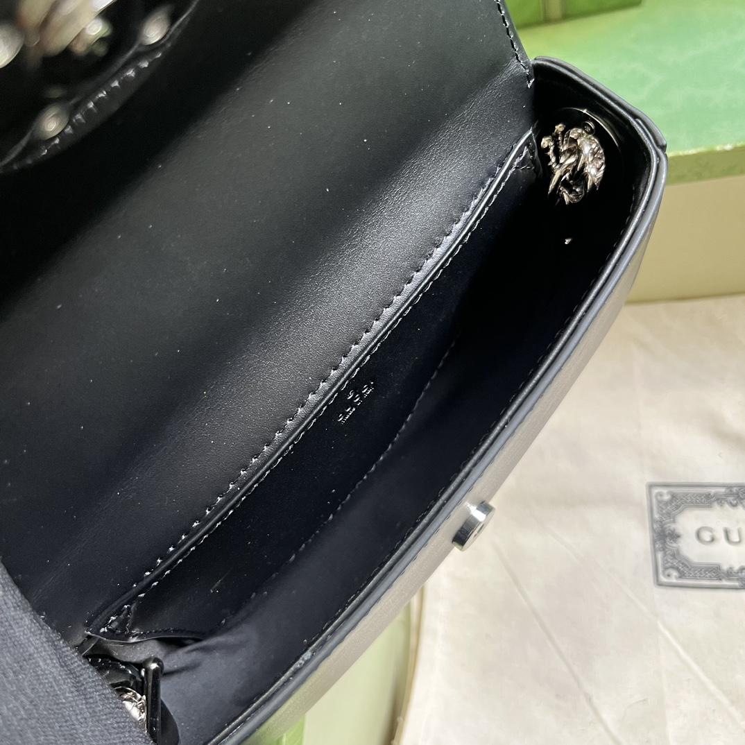 Gucci Petite GG Super Mini-Tasche (10 x 18,5 x 4 cm) - EUR FASHION