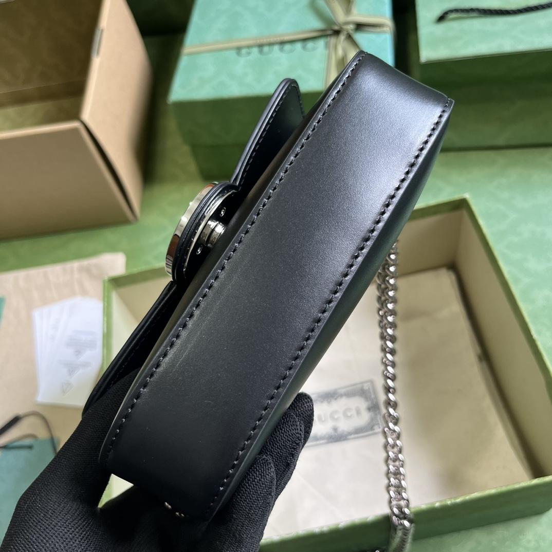 Gucci Petite GG Super Mini-Tasche (10 x 18,5 x 4 cm) - EUR FASHION