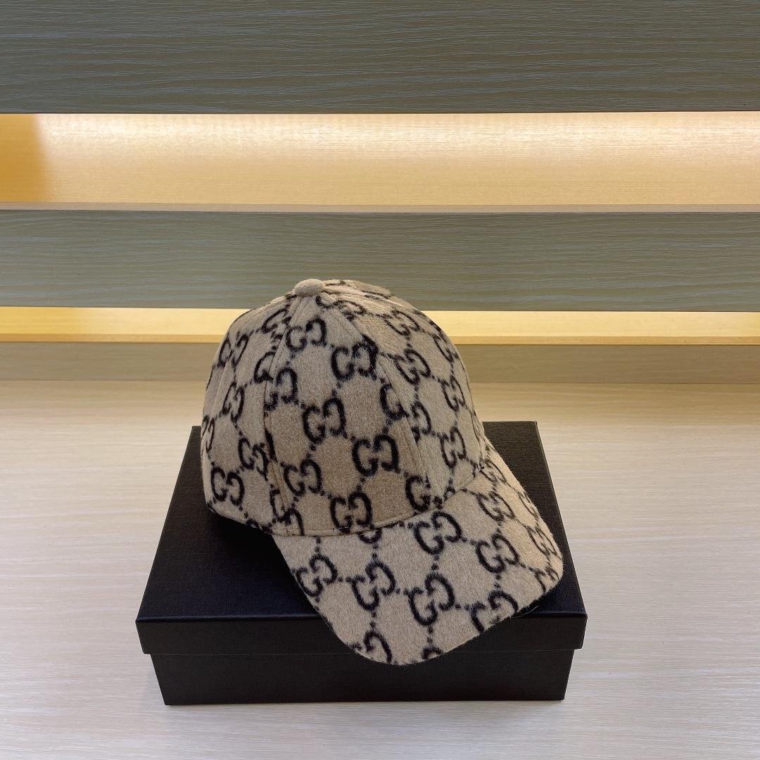 Gucci Jumbo GG Wool Baseball Hat - EUR FASHION