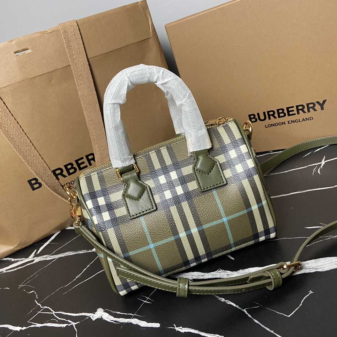 Burberry Check Mini-Bowling-Tasche - EUR FASHION