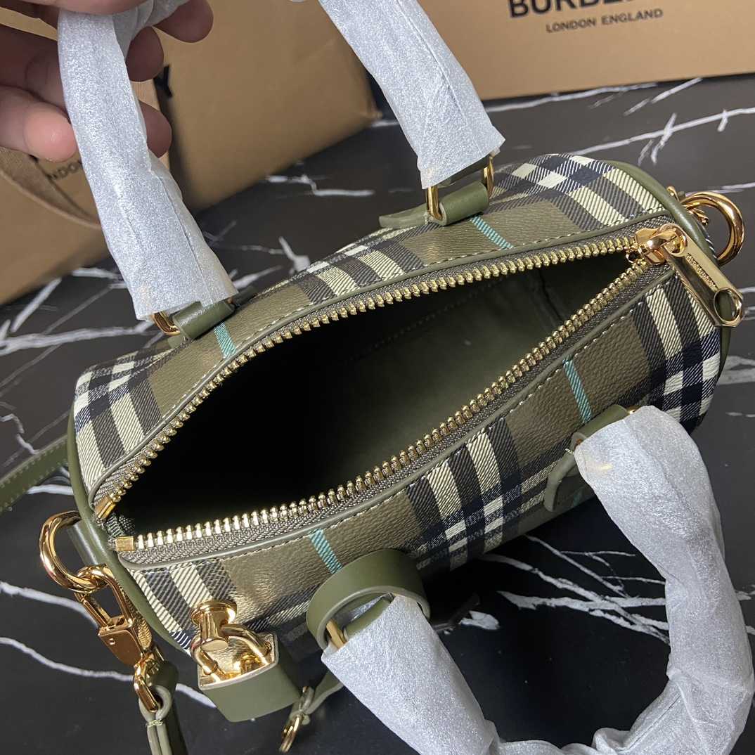 Burberry Check Mini-Bowling-Tasche - EUR FASHION