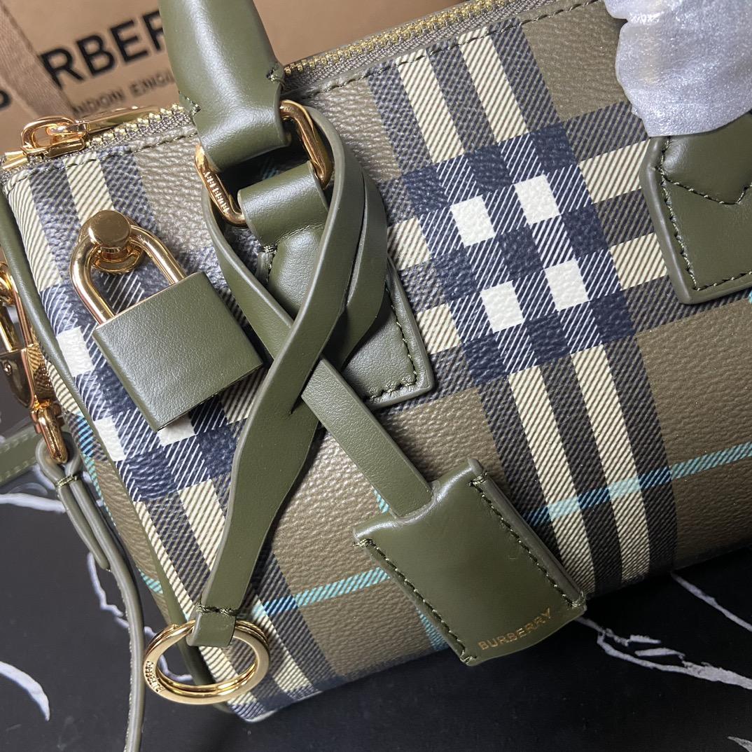 Burberry Check Mini-Bowling-Tasche - EUR FASHION