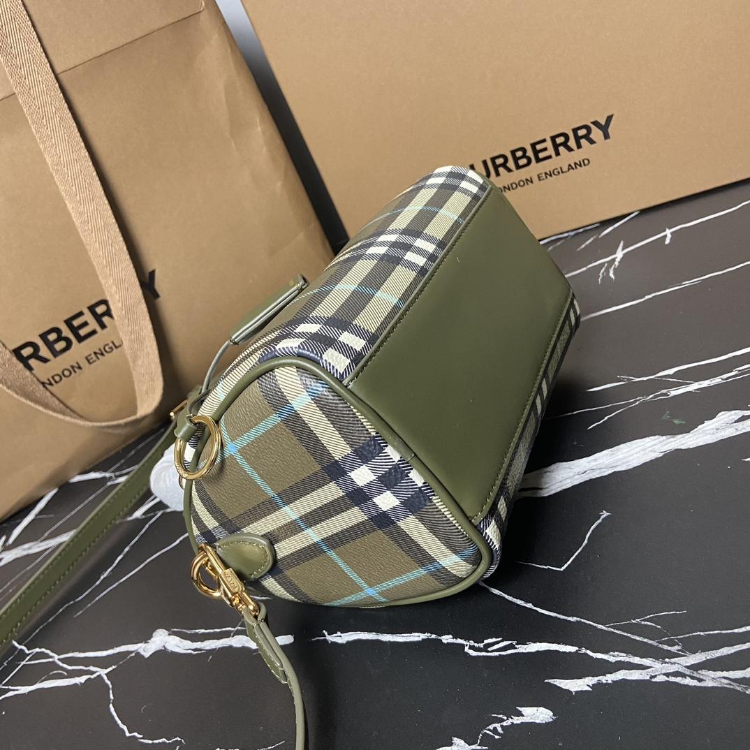 Burberry Check Mini-Bowling-Tasche - EUR FASHION