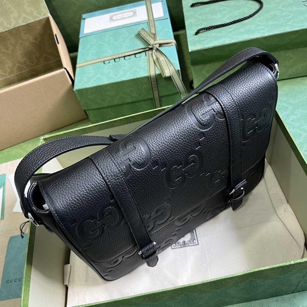 Gucci Jumbo GG mittelgroße Umhängetasche (31 x 24,5 x 6 cm) - EUR FASHION
