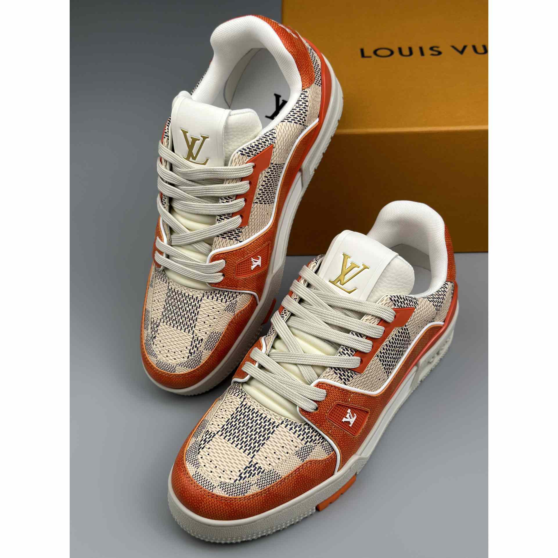 Louis Vuitton LV Trainer Sneaker (nach britischer Größe) 1AC56P - EUR FASHION