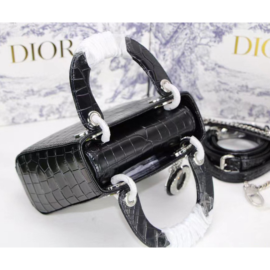 Dior Alligator Mini Lady Dior Tasche (17-15-7cm) - EUR FASHION